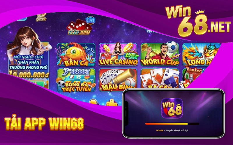 Tải app Win68 về máy tính